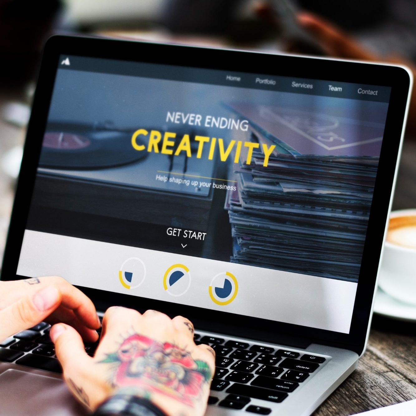 Creación de página web moderna para negocio local en España
